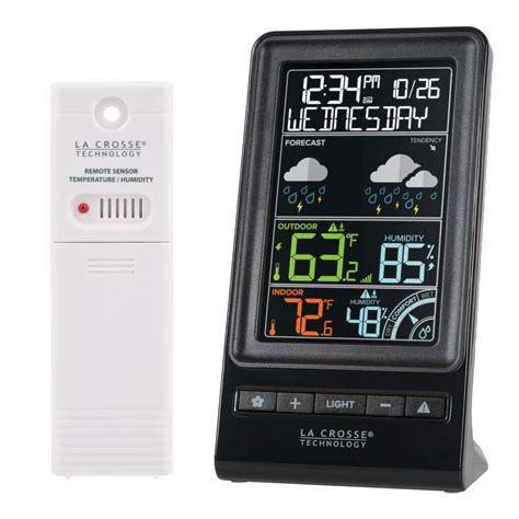 la crosse technology wireless forecast station|308 1417v2 weather station.